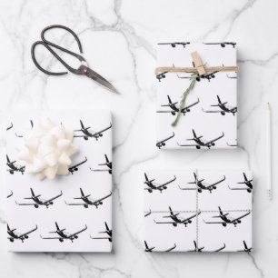 Feuille De Papier Cadeau Plan commercial rétroviseur motif graphique motif