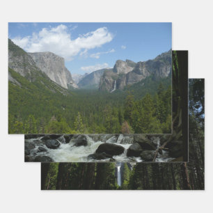 Feuille De Papier Cadeau Point d'inspiration dans le parc national Yosemite