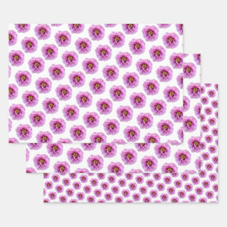 Feuille De Papier Cadeau poitrine rose fuchsia brillante et jolie