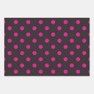 Feuille De Papier Cadeau Polka dot