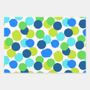 Feuille De Papier Cadeau Polka dot