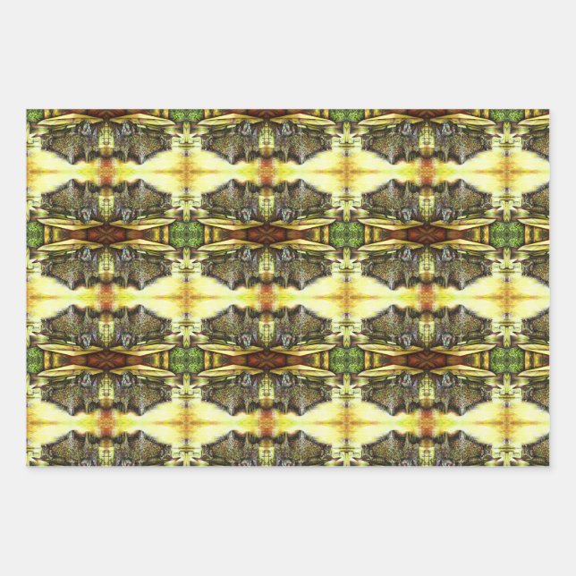 Feuille De Papier Cadeau Pris la possession d'options (Devant)