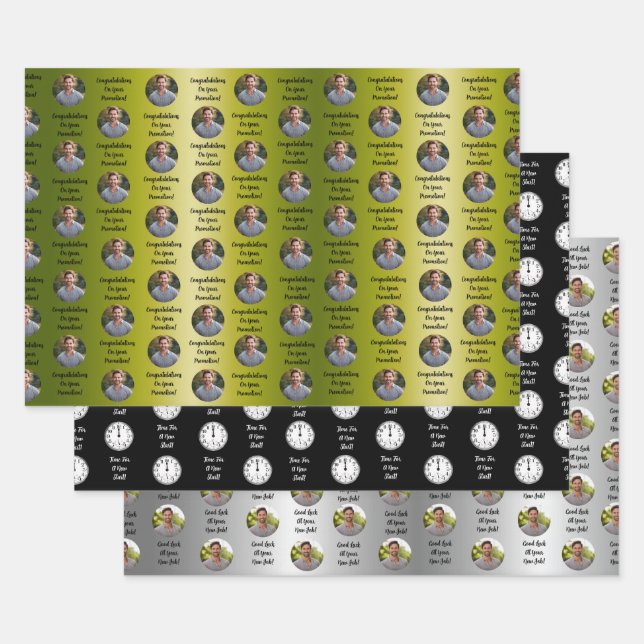 Feuille De Papier Cadeau Promotion Congratulations Custom Message Gift (Lot)