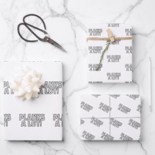 Feuille De Papier Cadeau Propose Un Devis D'Exercice De Forme De Base Beauc