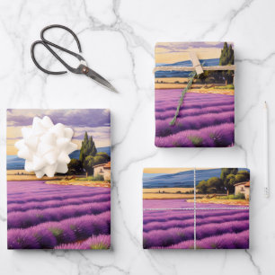 Feuille De Papier Cadeau Provence