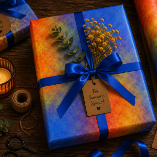 Feuille De Papier Cadeau Radiance Réinventée