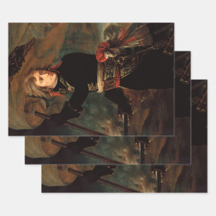 Feuille De Papier Cadeau Rassemblement de Napoléon Bonaparte à la bataille 