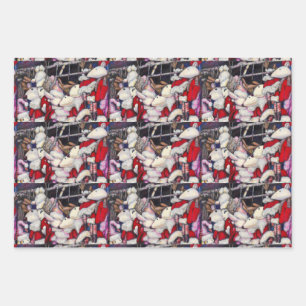 Feuille De Papier Cadeau Réalité sur les vacances