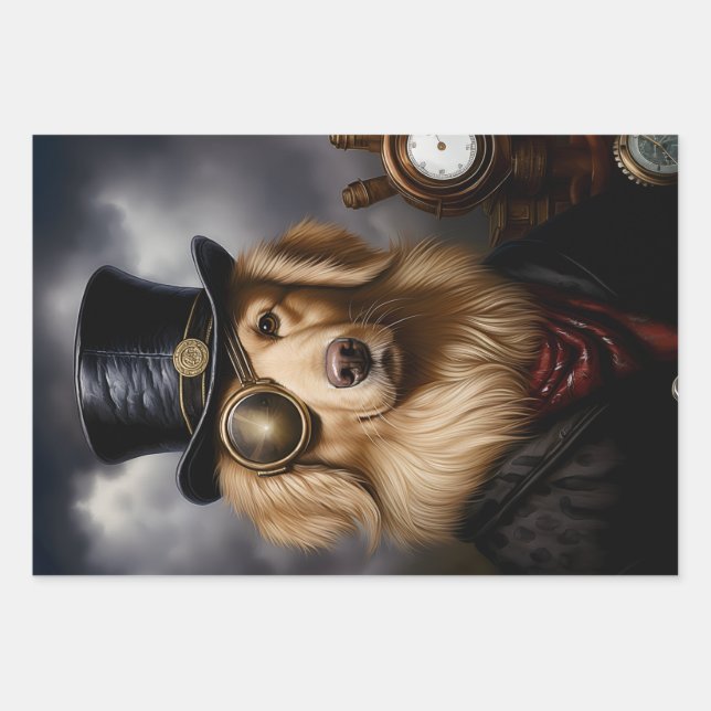 Feuille De Papier Cadeau Regroupé (Devant 3)