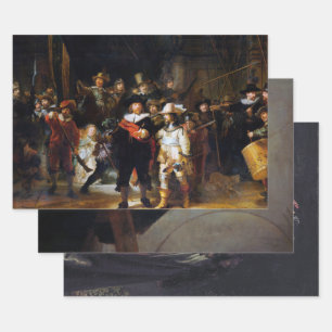 Feuille De Papier Cadeau Rembrandt