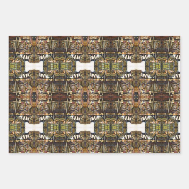 Feuille De Papier Cadeau Rend la créativité plus éclatante (Devant)