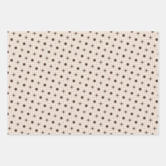 Feuille De Papier Cadeau Retro geometry