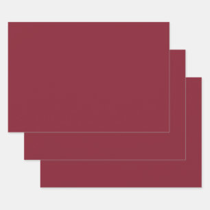 Feuille De Papier Cadeau  Rubis antique (couleur solide) 