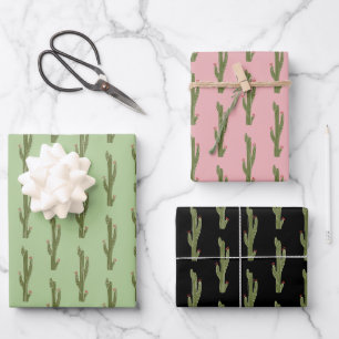 Feuille De Papier Cadeau Saguaro Cactus Desert Plantes Cadeau N'importe que