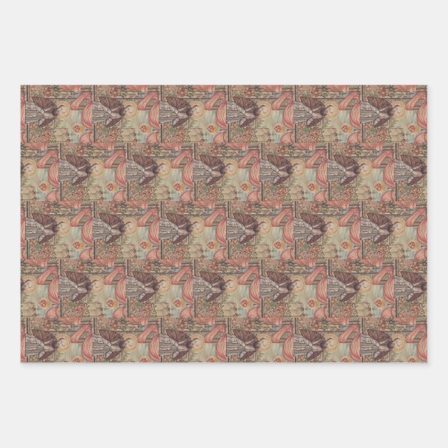 Feuille De Papier Cadeau Saint François de Sales Evêque de Genève (Devant)