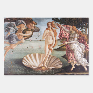 Feuille De Papier Cadeau Sandro Botticelli - Naissance de Vénus