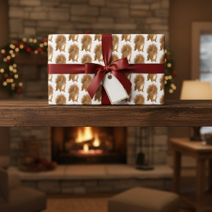 Feuille De Papier Cadeau Sauvage, mignonne, et plein de Charm Squirrel Part