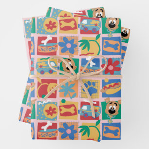 Feuille De Papier Cadeau Scooby-Doo Fun Baby Motif
