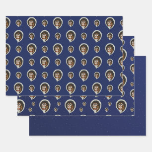 Feuille De Papier Cadeau Selene the Owl Wrapping Paper Set