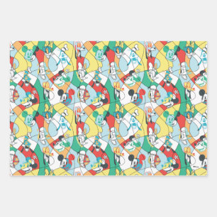 Feuille De Papier Cadeau Sensationnel 6   Motif d'art moderne