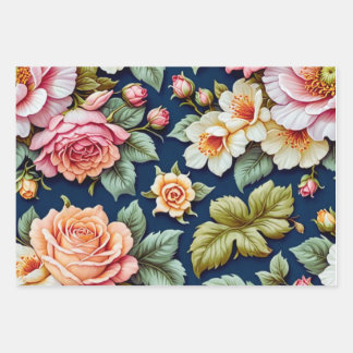 Feuille De Papier Cadeau Set de papel para envolver regalos