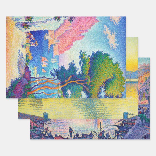 Feuille De Papier Cadeau Signal (Lot)