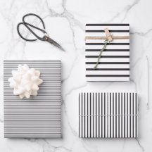 Simples rayures noires et blanches