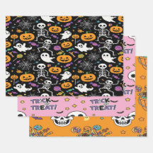 Skeletons mignons et Déplaisants pour Halloween