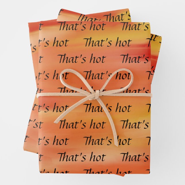 FEUILLE DE PAPIER CADEAU SKZ-FELIX THAT’S HOT GIFT WRAP (En situation)