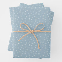 Snowflakes hiver Ice Blue Retro Inspiré