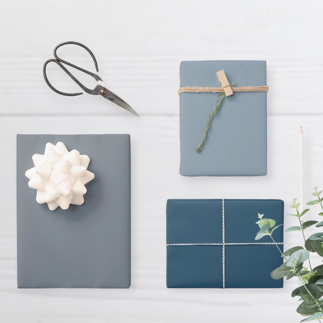 Feuille De Papier Cadeau Solid color gift sheets , Christmas gift wrapping  (Créateur téléchargé)