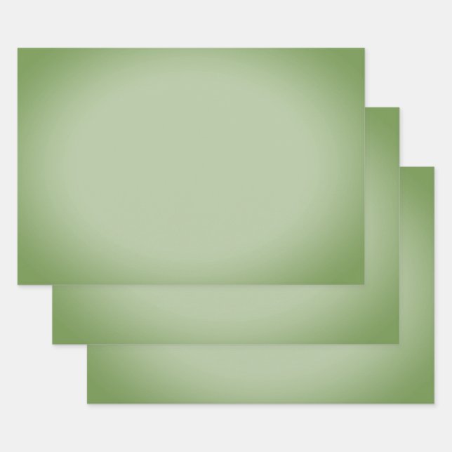 Feuille De Papier Cadeau Solid Jade Green Celadon (Lot)