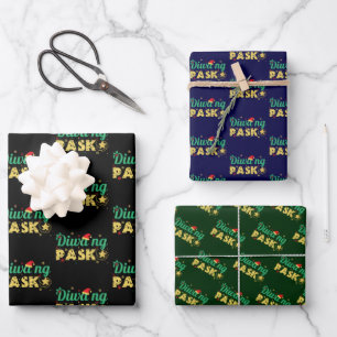 Feuille De Papier Cadeau Spirit philippin de Noël