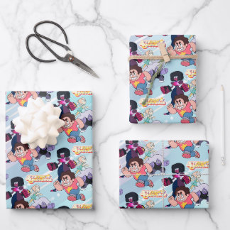 Feuille De Papier Cadeau Steven Universe | Crystal Gem Group Action