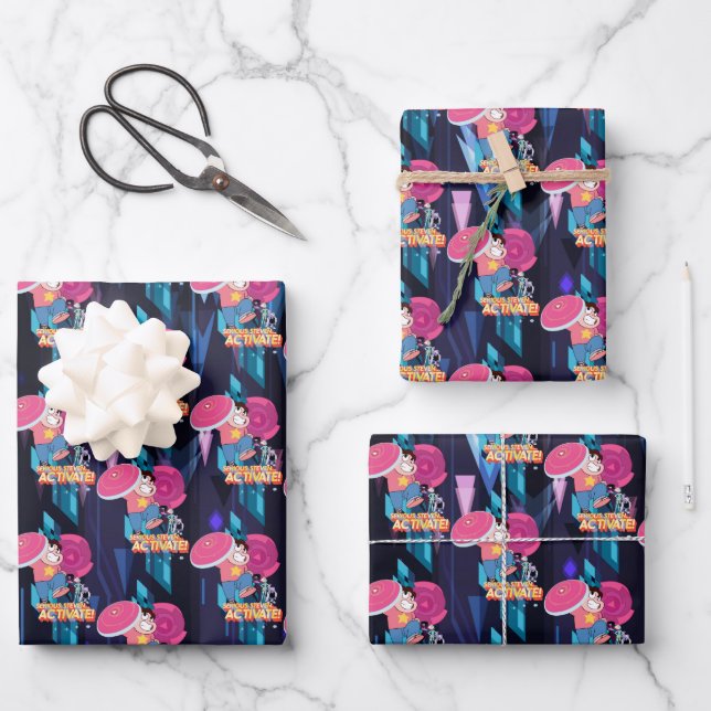 Feuille De Papier Cadeau Steven Universe | Sérieux Steven... Activez ! (Recto)