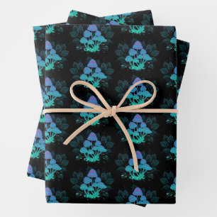 Feuille De Papier Cadeau Tabourets dans Bushes