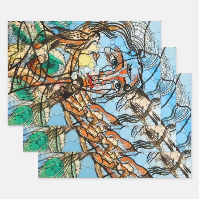 Feuille De Papier Cadeau Tarin, points d'infini par Francis Picabia (Lot)