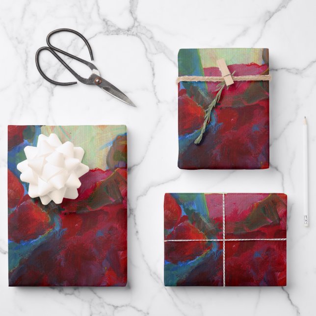 Feuille De Papier Cadeau Téléchargez votre oeuvre | Tourner la peinture per (Recto)