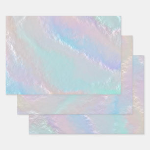 Feuille De Papier Cadeau Texture arc-en-ciel Abstraite