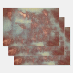 Feuille De Papier Cadeau Texture Rustique Vintage Brown Pays Abstrait