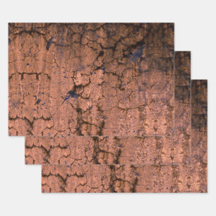 Feuille De Papier Cadeau Texture Vintage Grunge Brown Rustique Découpage