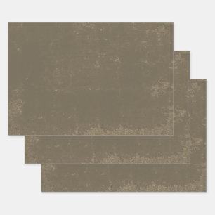 Feuille De Papier Cadeau Texture Vintage rustique Pays Grunge vert olive