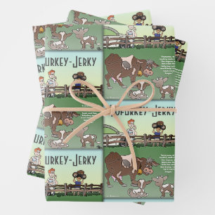 Feuille De Papier Cadeau Tofurkey
