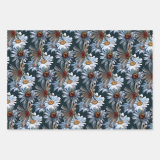 Feuille De Papier Cadeau Tonkinson Daisies Galore Tissue Gift Wrap Inpakpap