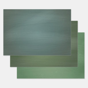 Feuille De Papier Cadeau Tons de broussailles vertes camouflage