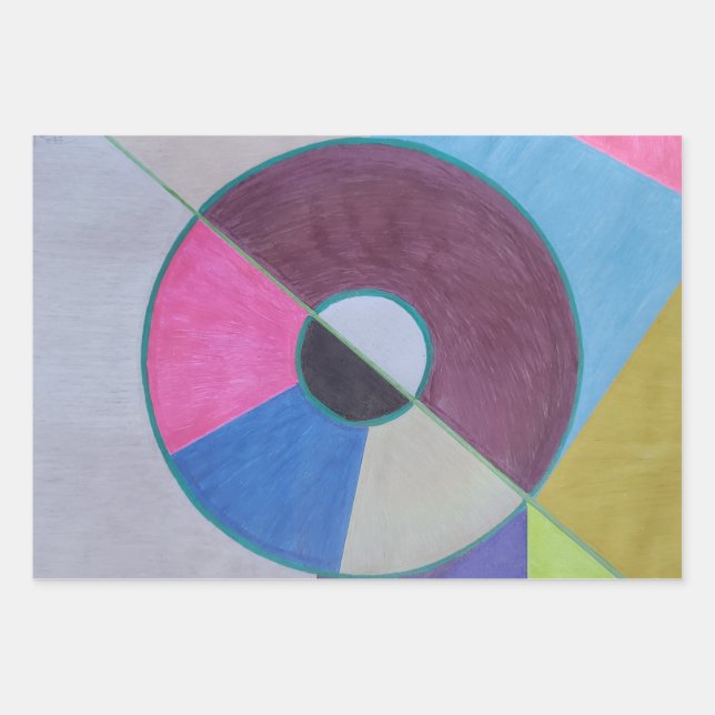 Feuille De Papier Cadeau Torus de guérison (Devant)