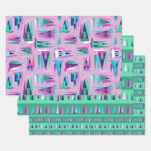 Feuille De Papier Cadeau Un ensemble de enveloppes Cadeaux de vacances