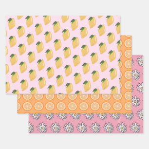 Feuille De Papier Cadeau Un fruit tropical doux