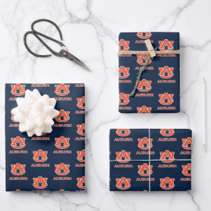 Feuille De Papier Cadeau Université d'Auburn AU Auburn