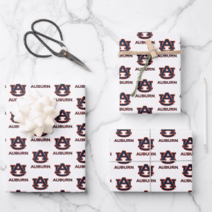 Feuille De Papier Cadeau Université d'Auburn   AU Auburn